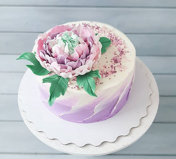 Customized Flower Cake - 3